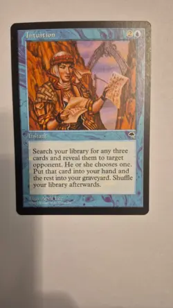 Tempest MTG Intuition Magic - Image 1