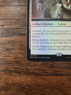 Magic: The Gathering Illustrious Wanderglyph LCC Foil Rare Artifact Creature Wh… - Image 2