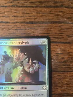 Magic: The Gathering Illustrious Wanderglyph LCC Foil Rare Artifact Creature Wh… - Image 4