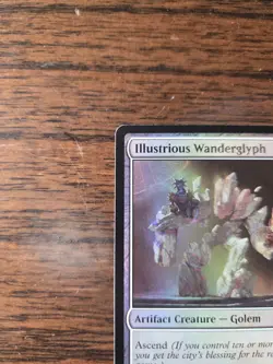 Magic: The Gathering Illustrious Wanderglyph LCC Foil Rare Artifact Creature Wh… - Image 5