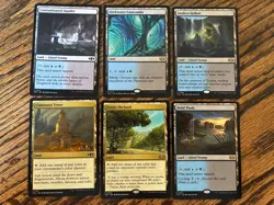 MTG Dimir utility land lot x6 (blue black) commander NM reg - Image 1
