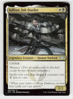 Strixhaven: School of Mages #197 Killian, Ink Duelist - Image 1