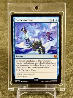 x1 Turtles in Time M MTG Teenage Mutant Ninja Turtles M/NM, English - Image 1