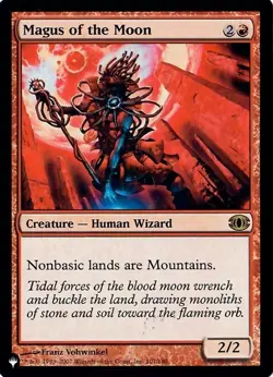 Magus of the Moon - MtG Time Spiral Remastered - R101 NM 2007 - Image 1