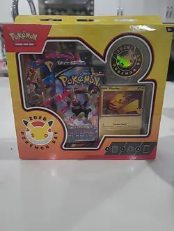 Pokemon TCG 2026 Pokemon Day 30th Anniversary Collection Box Pikachu Promo Coin - Image 2