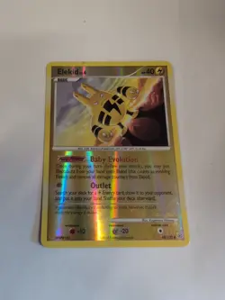 Pokemon TCG - Elekid - Reverse Holo - 48/130 - Diamond & Pearl Base Set NM/VLP - Image 1