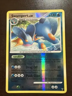 Swampert 12/147 Reverse Holo Rare Pokemon TCG Supreme Victors MP - Image 1