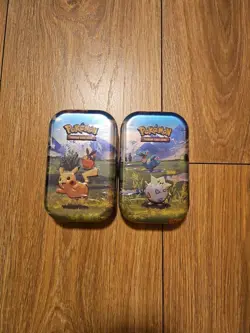 x2 Pokemon TCG Mega Evolution Ascended Heroes Mini Tins Sealed - Image 1