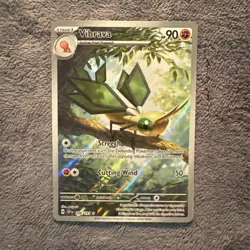 Pokemon TCG Alolan Vibrava 206/191 Illustration Rare Surging Sparks NM/M - Image 1