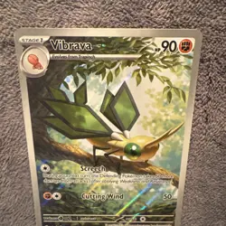 Pokemon TCG Alolan Vibrava 206/191 Illustration Rare Surging Sparks NM/M - Image 3