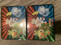 Pokemon TCG: (2) 2020 Spring Collector's Treasure Chest Tin New/SEALED - Image 3