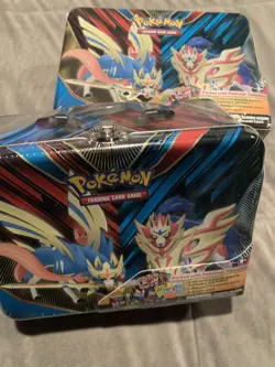 Pokemon TCG: (2) 2020 Spring Collector's Treasure Chest Tin New/SEALED - Image 4
