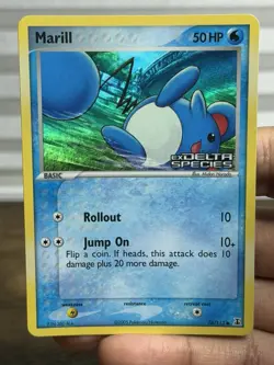 Marill 76/113 EX Delta Species Stamped Reverse Holo - Pokemon TCG Card - NM - Image 3
