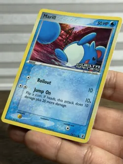 Marill 76/113 EX Delta Species Stamped Reverse Holo - Pokemon TCG Card - NM - Image 5