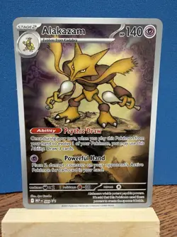 Pokemon TCG Alakazam 009 Mega Evolutions Gardevior ETB Promo English - Image 1