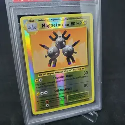 2016 Pokemon XY Evolutions Magneton Reverse Holo #38 PSA 10 - Image 3