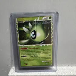 Pokemon Celebi Prime Triumphant Ultra Rare Holo 92/102 World 2012 Autographed 6… - Image 1