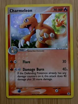 NM Holo Charmeleon 31/112 Reverse Holo FireRed & LeafGreen Pokemon Vintage - Image 1