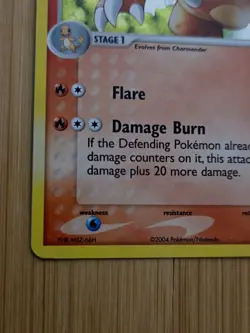 NM Holo Charmeleon 31/112 Reverse Holo FireRed & LeafGreen Pokemon Vintage - Image 5