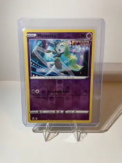 Meloetta (Reverse Holo) - SWSH08: Fusion Strike 124/264 NM Pokemon TCG - Image 1