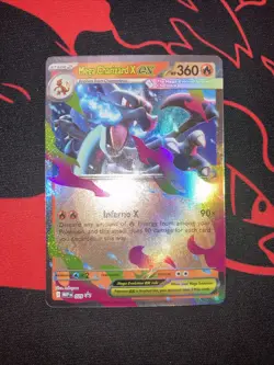 Mega Charizard X ex 029 Mega Evolution Tin Holo Promo Pokemon English Near Mint - Image 2