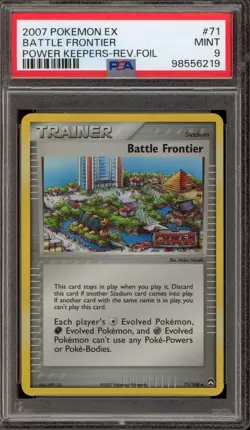 Pokemon Battle Frontier EX Power Keepers Reverse Holo #71 PSA 9 Mint - Image 1