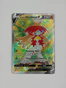 POKEMON TCG - HISUIAN DECIDUEYE V (173/189) ULTRA RARE - ASTRAL RADIANCE - NM+ - Image 1