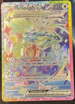 Terapagos EX 169/131 SIR Special Illustration Prismatic Evolutions Pokemon - Image 1