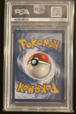 2025 POKEMON DESTINED RIVALS POKEMON CENTER ETB TEAM ROCKET'S WOBBUFFET PSA 9 - Image 2