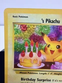 Birthday Pikachu Holo 24 Celebrations Classic Collection Pokemon 2021 NM - Image 4