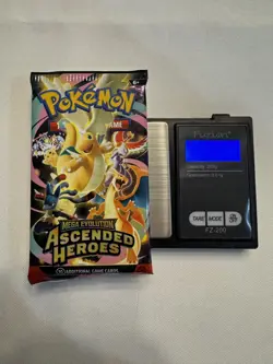HEAVY! 22.76g Ascended Heroes Pokemon TCG Booster (SEALED) GOD PACKUUUUUU - Image 1