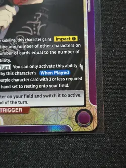 Union Arena Demon Slayer Vol 2 - Muzan Kibutsuji (SR) - UEX05BT/KMY-3-049 - Image 5