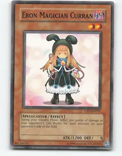 Ebon Magician Curran #CRV-EN031 Yugioh Card - Image 1