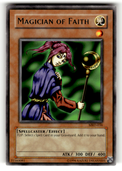 Magician of Faith MRD-036 Unlimited Rare Metal Raiders LP - Image 1