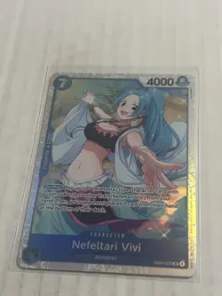 One Piece The Azure Sea’s Seven OP14 Nefeltari Vivi EB04-025 SR English - Image 1