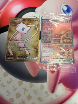 Mew ex 053 Sv: Scarlet & Violet Promo Cards Holo And Metal mew Promo - Image 1