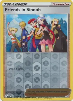 Friends in Sinnoh 131/159 Reverse Holo | Crown Zenith | Pokemon Card - Image 1