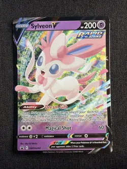 Sylveon V SWSH202 SWSH: Sword & Shield Promo Cards Holo - Image 1