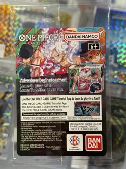 One Piece Promotion Card - Monkey.D.Luffy (055) SEALED College Basketball US NEW - Image 2