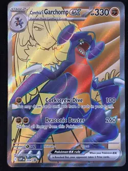 Cynthia's Garchomp ex 204 Sv: Scarlet & Violet Promo Cards Holo - Image 1