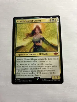 Arwen, Mortal Queen Universes Beyond: The Lord of the Rings MTG + Bonus Rare!!! - Image 1