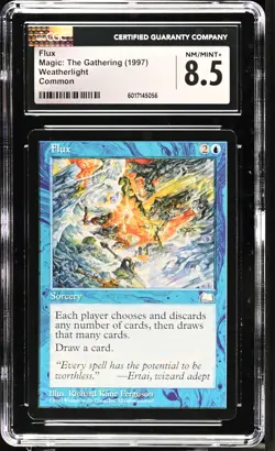 FLUX Weatherlight CGC 8.5 Vintage MTG [Nostalgium] - Image 1