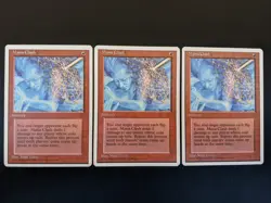 3 x Mana Clash - 4th Edition - MTG Magic the Gathering - Red LP/NM - Image 1