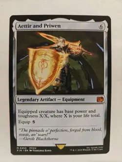 MTG Aettir and Priwen English Final Fantasy FIN - Image 1