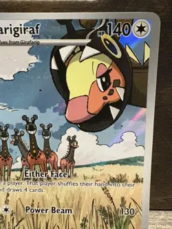 Pokemon TCG - Farigiraf - Paldea Evolved 228/193 llustration Rare Holo Full Art - Image 3