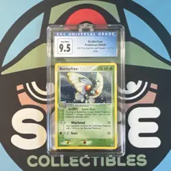 2004 Pokemon Butterfree Holo EX Fire Red & Leaf Green 2/112 CGC Gem Mint 9.5/10 - Image 1