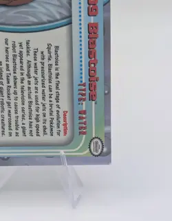 2000 Topps Chrome Pokemon: Blastoise #09 - NM-L/P - Image 3