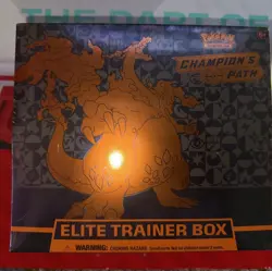 Pokemon TCG Sword & Shield Champion's Path Trainer Box ETB Factory Sealed - Image 1