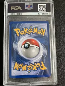 1999 Pokemon Base Set Unlimited Gyarados Holo Rare PSA 9 Mint - Image 2