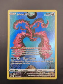 Pokemon TCG - Galarian Moltres - SWSH284 - Black Star Promo Crown Zenith - Image 1